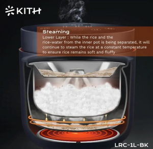 Ultimate Classy Rice Queen - KITH Low Sugar Rice Cooker (great carbs, less sin)